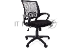 Кресло компьютерное Chairman 696 TW-01 черный (7000799) Россия