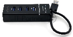 Разветвитель USB 3.0 BHP-P104 4порт. черный