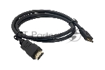 Кабель Micro HDMI to HDMI для Raspberry, черный