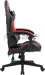 Кресло игровое Defender Majestic черный/красный, класс 4, PU