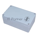 Корпус ACD XG387 Metal case IP65, 200*120*80mm, металлический, 3 отверстия (28 + 28 + 23мм) с резиновыми заглушками, цвет серебристый, совместим с Raspberry Pi 3B, 3B+, 4, Orange Pi