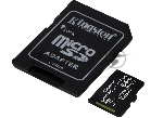 Флеш карта microSDHC 64GB microSDXC Class10 Kingston <SDCS2/64GB> Class10 UHS-I Canvas Select up to 100MB/s с адапт.
