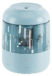 Точилка для карандашей электрическая Deli EH508-BL 1 отверстие пластик синий (батарея)