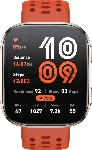 Смарт-часы Amazfit Bip 6 A2435 1.97" AMOLED корп.серый рем.красный разм.брасл.:130-195мм (6970100377880)