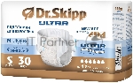 Подгузники для взрослых Dr.Skipp Ultra, р-р S, 30 шт., 8106
