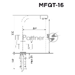 Кухонный смеситель Maunfeld MFQT-16LGR светло-серый