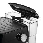 Кофеварка рожковая Ufesa CE7244 BRESCIA черный/серебристый, исп. кофе - молотый, 1.5 л, 850 Вт, 20 Бар.