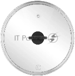 Крышка Rondell Handy RDA-1688 d=28см крыш.прозрачный руч.черная