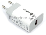 Блок питания (сетевой адаптер) Amperin USB-А, USB-C (YDS-TC045-011) 45W, белый