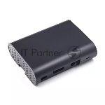 Корпус ACD RA071 Raspberry Pi 2/3B/3B+ Injection Molding Case Black with Stripe RA074:Black