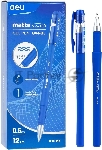 Ручка гелевая Deli Arris EG64-BL синий d=0.5мм син. черн.