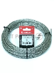 Трос стальной СТРОЙМЕТИЗ 4140080 5.0 мм DIN 3055 цинк (уп.20 м) подвес