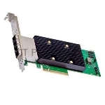 Адаптер HBA Broadcom 9600-16e SGL (05-50118-00)  PCIe v4 x8 LP, Tri-Mode SAS/SATA/NVMe 24G HBA, 16port (4*ext SFF8674), RTL