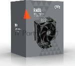 Устройство охлаждения (кулер) PcCooler R400 Soc-AM5/AM4/1200/1700/1851 черный 4-pin Al+Cu 180W Ret (R400-BKNWYX-US)