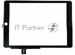 Сенсорное стекло (тачскрин) для iPad 9 (2021) A2602, A2603, A2604, A2605, черное