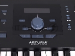 Клавиатура MIDI [230621] Arturia [KeyLab mkII 49 Black] 49 клавиш, чувствительных к силе нажатия с послекасанием, 16 пэдов с RGB-подсветкой, 9 фейдеров, 9 поворотных регуляторов, входы для педалей экспрессии и сустейна, 4 выхода CV/Gate, MIDI, USB