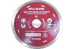 Диск Willmark отрез. алмаз. 125х22.2х1.2мм влаж резка сплош д.рез. каф.,камня,кер.гранита  37443K