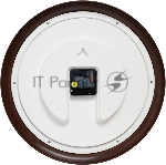 Часы настенные аналоговые Бюрократ WALLC-R85P D35см коричневый/белый