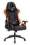 Кресло игровое Zombie VIKING 5 AERO черный/оранжевый искусственная кожа с подголов. крестовина пластик