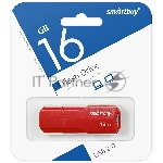 Накопитель USB SmartBuy 16GB CLUE Red (SB16GBCLU-R)