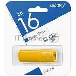 Накопитель USB SmartBuy 16GB CLUE Yellow (SB16GBCLU-Y)