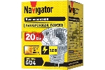 Лампа галогенная 94 200 MR11 20Вт 12В 2000h Navigator 94200