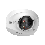 Уличная мини-купольная IP-видеокамера DAHUA DH-IPC-HDBW2449FP-AS-IL-0360B Smart Dual Light с ИИ 4Мп, 1/2.9” CMOS, объектив 3.6мм, видеоаналитика, ИК до 30м, LED до 30м, IP67, корпус: металл