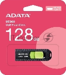 Флеш диск A-Data 128Gb Type-C UC300 ACHO-UC300-128G-RBK/GN USB3.2 черный/зеленый