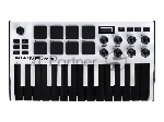 Клавиатура MIDI AKAI [MPK Mini MK3 White] 25 мини клавиш, 8 пэдов, 8 энкодеров, цвет белый