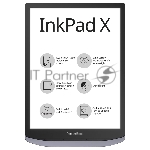 Электронная книга PocketBook X Metallic Grey (PB1040-J-WW)
