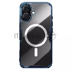 Чехол Nature TPU Pro Magnetic Case, синий, (AP iP16 Plus)