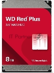 Жесткий диск Western Digital Red Plus NAS HDD 3.5" SATA 8Tb, 5640RPM, 256MB buffer, CMR, WD80EFPX, 1 year