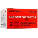 Видеорегистратор Incar VR-570 черный 10Mpix 1080x1920 1080p 140гр.