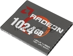 Накопитель SSD AMD Radeon R3 R3SL1024G2, 1024Gb, 2.5", SATA III, R/W 550/500