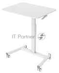 Стол для ноутбука Cactus VM-FDS102 столешница МДФ белый 80x60x122см (CS-FDS102WWT)