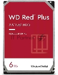 Жесткий диск Western Digital Red Plus WD60EFPX 6TB 3.5" 5400 RPM 128MB SATA-III NAS Edition (замена WD60EFZX)