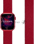 Плетеный нейлоновый ремешок для Apple Watch 42/44 mm LYAMBDA STEROPA DSN-11-44-RD Red