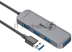 Концентратор, Netac USB Hub WF11, USB-A to USB3.0 x 4.(NT08WF11-30GR)