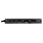 Док-станция HIPER Docking station USB-C HUB 11in1 (1*USB-C 100W PD, 1*HDMI 4K@60Hz, 2*DP 4K@60Hz, 2*USB-A 3.0 (5Gbps data), 1*USB-C 3.0 (5Gbps data), 1*microSD, 1*SD, 1*3.5mm audio, 1*RJ45 Gb)