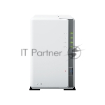 СХД настольное исполнение SYNOLOGY 2BAY NO HDD DS223J