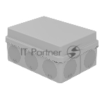 Коробка распаячная Rexant для прямого монтажа ОУ, HF, 150х110х70мм, IP67 (мембранные вводы)