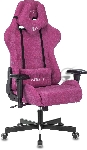 Кресло игровое Бюрократ VIKING KNIGHT LT15 FABRIC малиновый крестовина металл/пластик