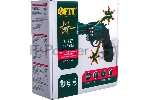 Отвертка аккумуляторная Fit 3.6 В, 180 об/мин, 3 Нм, 1 (Li-Ion) 1,3 Ач, 3-5 ч., 0,5 кг, рез. накл., подсвет., индик., держ.бит, кор.