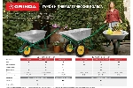 Тачка садовая двухколесная, 120 кг GRINDA GB-2