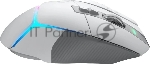 Мышь Logitech G502 X Plus белый оптическая 25600dpi беспров. USB 13but (910-006173)