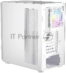 Компьютерный корпус 1STPLAYER TRILOBITE T7-P White / ATX / 4x120mm LED fans / T7-P-WH-4F1-W
