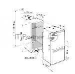 Холодильник Liebherr ICNE 5103-22 001 белый двухкамерный 190/83л морозилка снизу, No Frost