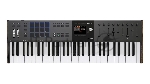 Клавиатура MIDI Arturia [KeyLAB 61 MK3 Black] 61 клавиша, полувзвешенная механика, дисплей, 12 пэдов, 9 фейдеров, 9 поворотных регуляторов, 3 входа для подключения педалей, MIDI in/out, USB-C [231632]