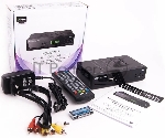Ресивер эфирный цифровой DVB-T2 HD HD-600RU металл, дисплей, Эфир