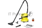 Строительный пылесос Karcher WD 2 Plus V-12/6/18/C Home 1000Вт (уборка: сухая) желтый